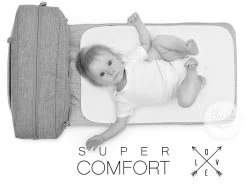 Wickeltasche George Street 3.0 -Boo Poo 1 wickelunterlage mit baby