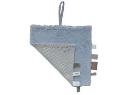 Schnuffeltuch Mit Sensorischen Labels - Fresh Blue