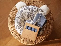 Geburtsgeschenk Set - Babykissen Blue Ivy