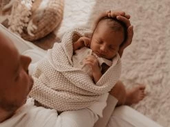 Baby Strickdecken Eden Rose -Boo Poo babydecken eden ls1