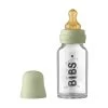 BIBS Baby Glasflasche Set - Sage 110ml
