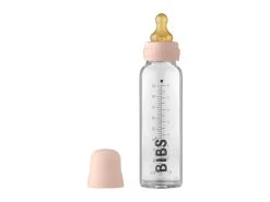 BIBS Baby Glasflasche Set - Blush 225ml