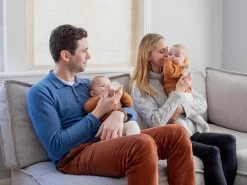 BIBS Baby Glasflasche Set - Ivory 225ml -Boo Poo babyflasche glas bibs 6 8