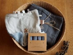 Babygeschenk-Set Unter 35 EUR - Schnuffeltuch Fresh Blue