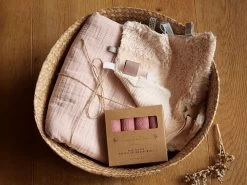 Babygeschenk-Set Unter 35 Euro - Schnuffeltuch Peach Blush
