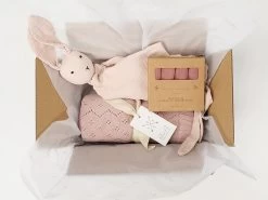 Baby Geschenkset - Pointelle Primrose -Boo Poo babygeschenkt pointellerose 1