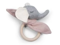 SAGA Beißring Elefant Balldur - Rose