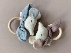 Babygeschenke Set - Maus Ganti Baby Blue -Boo Poo beissring maus ganti 1 2