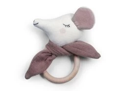 SAGA Beißring Maus Ganti - Fawn