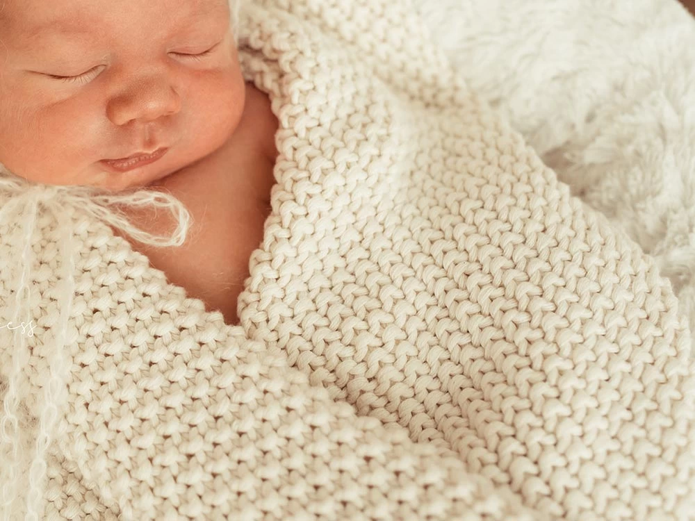 Baby Strickdecken Eden Natural 5 Baby Strickdecken Eden Natural – Bild 5