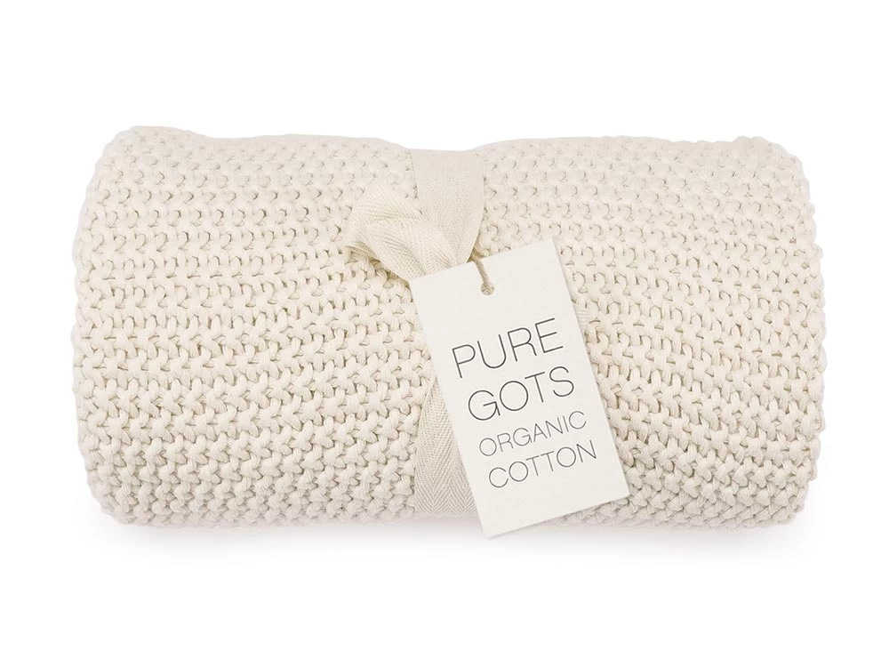 Baby Strickdecken Eden Natural 1 Baby Strickdecken Eden Natural