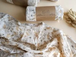 Pucktuch GOTS 120x120 - Bois De Fées -Boo Poo gots spucktuecher biobaumwolle ls13 1