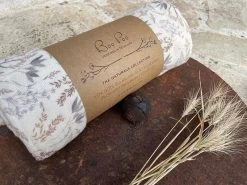 Spucktuch GOTS 80x80 - Provence -Boo Poo gots spucktuecher biobaumwolle ls17 5