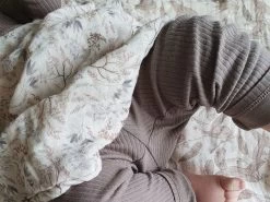 Spucktuch GOTS 80x80 - Provence -Boo Poo gots spucktuecher biobaumwolle ls18 5