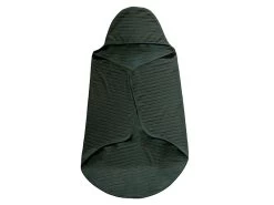 Kapuzenhandtuch GOTS Biobaumwolle - Dark Green