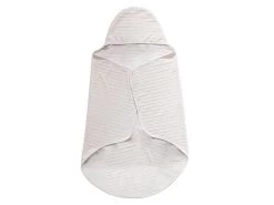 Kapuzenhandtuch GOTS Biobaumwolle - Peach Blush