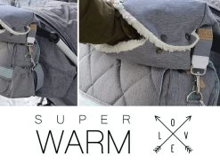 Kinderwagenmuff -Boo Poo kinderwagenmuff 1