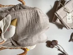 Boo Poo -Boo Poo muslin cig blanket fawn 2