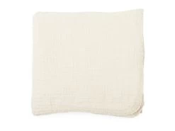 Musselindecke Mit Häkelrand Macadamia