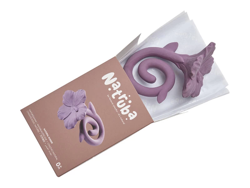 Beißring Hawaii Flower - Purple 3 Beißring Hawaii Flower - Purple – Bild 3