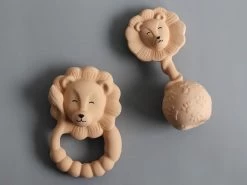 Beißring Löwe - Sand -Boo Poo natruba lion1 ls