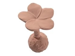 Beißring Rassel Plumeria - Mauve