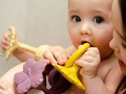 Beißring Sunflower - Yellow -Boo Poo natruba rassel sunflower yell 1