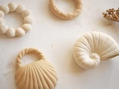 Beißringe Ocean - Beige Ivory -Boo Poo ocean ls1