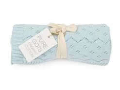 Baby Strickdecken Pointelle Sterling