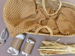 Baby Strickdecken Popcorn Honey -Boo Poo pop babydecken honey 2