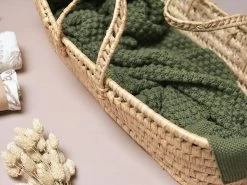 Baby Strickdecken Popcorn Kelp -Boo Poo pop babydecken kelp 2recol