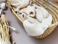 Baby Strickdecken Popcorn Natural -Boo Poo pop babydecken natural 3