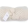Baby Strickdecken Popcorn Natural