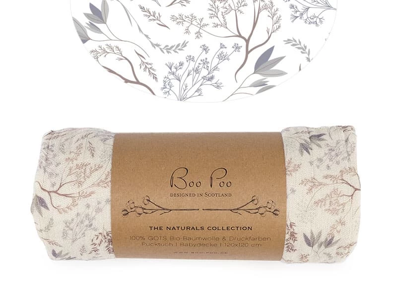 Pucktuch GOTS 120x120 - Provence 2 Pucktuch GOTS 120x120 - Provence – Bild 2