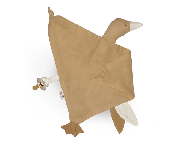 SAGA Schmusetuch Gans Bliki - Ginger 1 SAGA Schmusetuch Gans Bliki - Ginger
