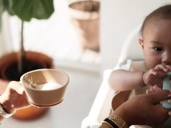 Mushie Silikonschüssel Mit Sauger - Tradewinds -Boo Poo silicone bowls 2 1