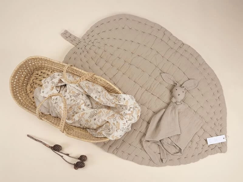 Spieldecke, Babyunterlage Leaf - Fawn 2 Spieldecke, Babyunterlage Leaf - Fawn – Bild 2