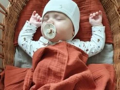 Musselintuch 110x110 - Dusk Indigo -Boo Poo spucktuch 100 rust 3 1