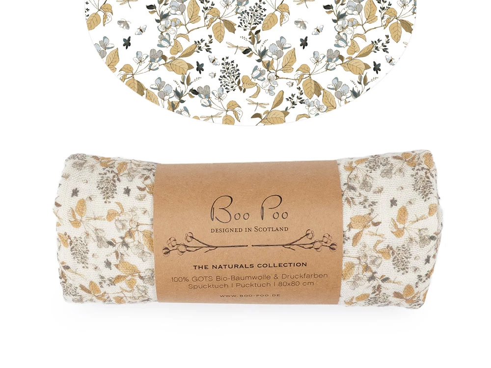 Spucktuch GOTS 80x80 - Mini Fee 2 Spucktuch GOTS 80x80 - Mini Fee – Bild 2