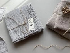 Musselintuch 110x110 - French Grey -Boo Poo spucktuch cig 7 1