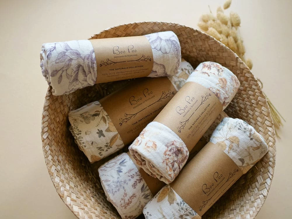 Spucktuch GOTS 80x80 - Mini Fee 3 Spucktuch GOTS 80x80 - Mini Fee – Bild 3