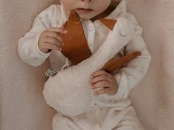 Strampler Aus Biobaumwolle - Peach Blush Springtime -Boo Poo strampler sb peachblush ls2