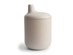 Mushie Weiche Schnabeltasse - Shifting Sand