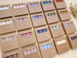 3er Pack Babywaschlappen - Dark Petrol, Island Sea, Sage -Boo Poo waschlappen 22 1 2