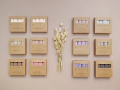 3er Pack Babywaschlappen - Noble Oak, Almondine, Natural -Boo Poo waschlappen 22 2 3