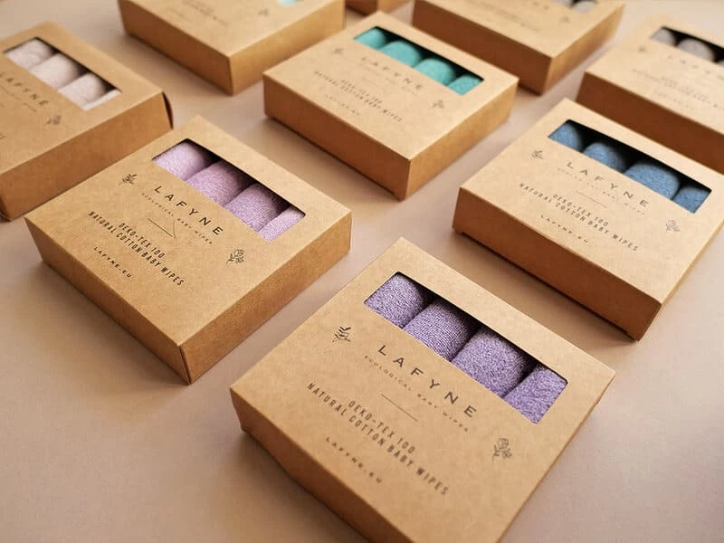 3er Pack Babywaschlappen - Elephant, Noble Oak, Natural 3 3er Pack Babywaschlappen - Elephant, Noble Oak, Natural – Bild 3