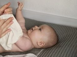 3er Pack Babywaschlappen - French Grey -Boo Poo waschlappen lafyne 26 3