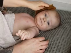 3er Pack Babywaschlappen - Ocean, Blush, Pale Canary -Boo Poo waschlappen lafyne 28 14