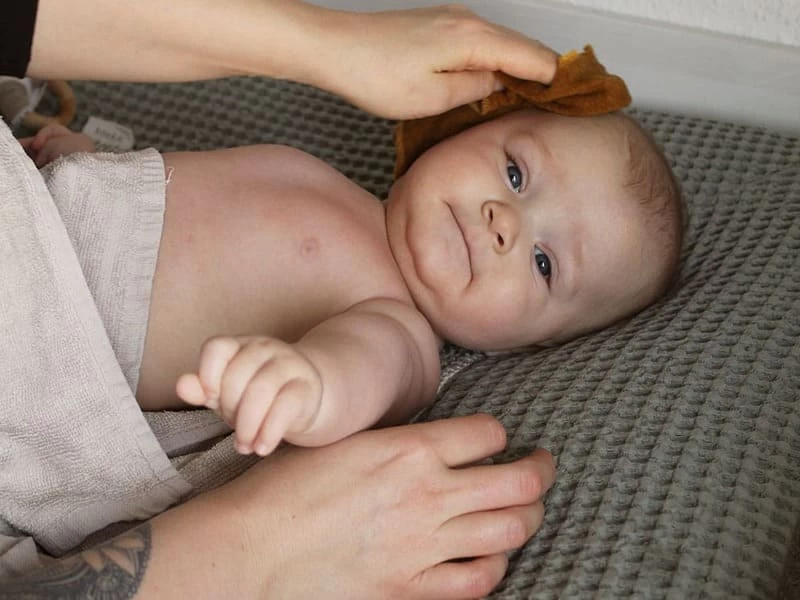 3er Pack Babywaschlappen - Snow Drop 4 3er Pack Babywaschlappen - Snow Drop – Bild 4