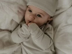 Wickelbody-Cocoon Für Neugeborene - Desert Sand -Boo Poo wickelbody neugeborene ls3 1